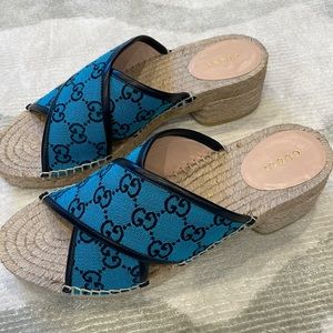 Gucci espadrille sandals